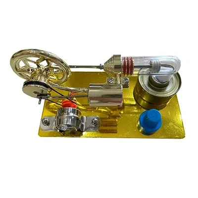 Imagen de GAOSHA modelo educativo de calor vapor para motor Stirling baja temperatura, escritorio