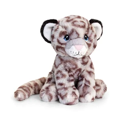 Imagen de Keel Toys Keeleco Snow Leopard de 18 cm, para 1 Mes a años