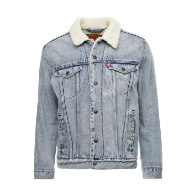 Imagen de Levi&#039;s Type 3 Sherpa Trucker Chaqueta, Stonebridge, XL Hombre