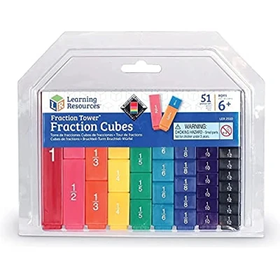 Imagen de Learning Resources Bloques Fraction Tower