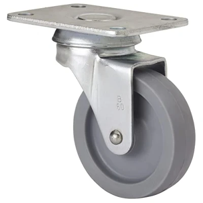 Imagen de Rueda Giratoria para Mobiliario Auxiliar, RUEDAS ALEX, B BP, Fijación de Placa, Aro Polipropileno, Ø 50 mm