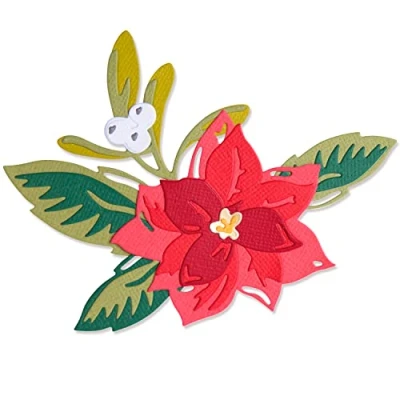 Imagen de Sizzix Juego de Troqueles Thinlits, 11PK, Navidad, minis Tim Holtz, 665567, Mutlicolor, One Size