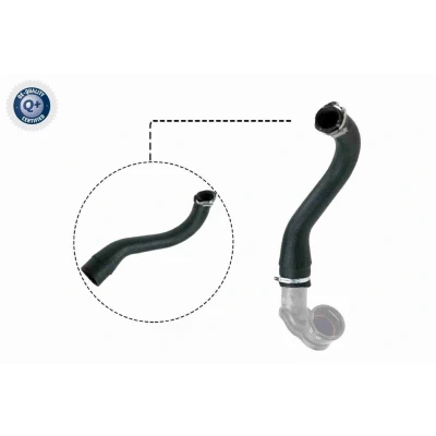 Imagen de VAICO V40 1498 Manguera Turbo Caucho con refuerzo textil Q+, calidad de primer equipo OPEL: Astra J Sports Tourer, Hatchback, Berlina