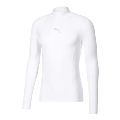 Imagen de Puma LIGA Base Layer té LS cálido Camiseta, hombre, Baselayer Tee Warm, White, 3XL