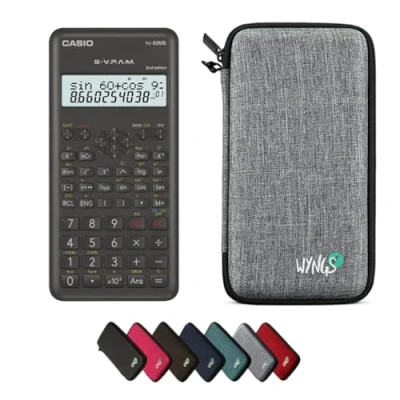 Imagen de CALCUSO Paquete Básico Gris Claro con Calculadora Casio fx 82 MS 2nd Edition