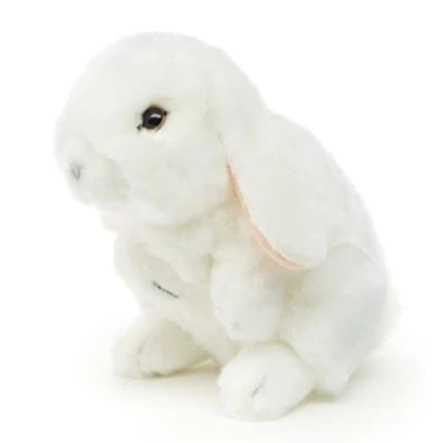 Imagen de Uni Toys Conejo Carnero, de pie (Blanco) 18 cm (Altura) Peluche, Peluche