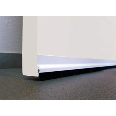 Imagen de BURLETE ALUMINIO GARAJE FLECO 1,25MT BLANCO