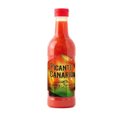 Imagen de Argodey Fortaleza Picante Canario 200g Salsa perfecta para pescados, carnes, verduras, gofio escaldado, papas y sopa