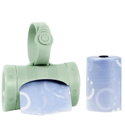 Imagen de Ubbi Dispensador de bolsas On The Go Verde salvia