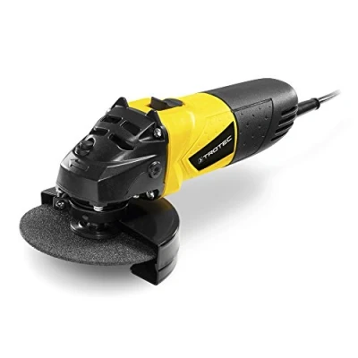 Imagen de TROTEC Amoladora angular PAGS 10 115 (500 W) incl. maleta y disco de corte mm, 12.000/min, Mango adicional variable montable