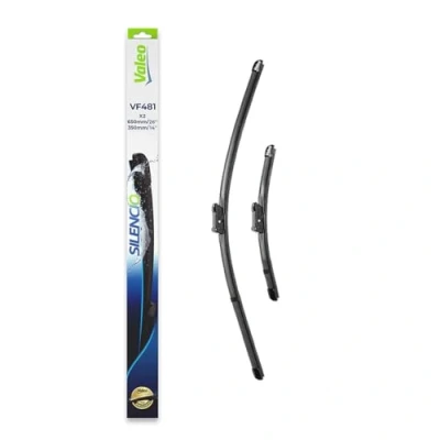 Imagen de Limpiaparabrisas Valeo 574681 delante Escobilla con hoja plana Top Lock FIAT: 500L, 500X, HYUNDAI: ix20, NISSAN: Pulsar Hatchback