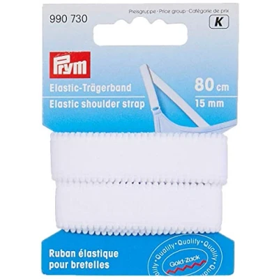 Imagen de Prym elástica Correas de Hombro, Color Blanco