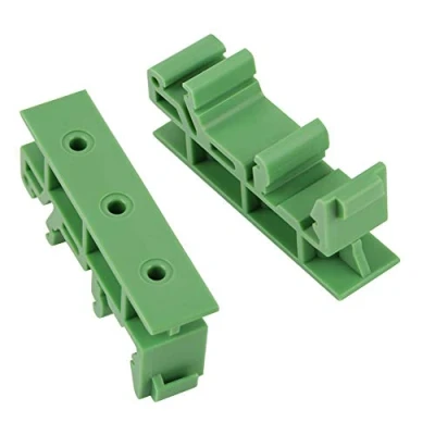 Imagen de 10 sets 35mm PCB DIN C45 Adaptador de Riel Placa Circuito Soporte Montaje Titular DIY Eléctrico