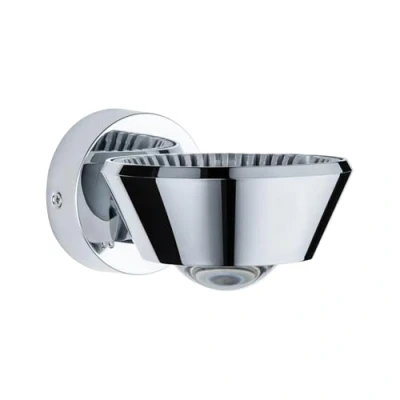 Imagen de Paulmann Sabik Aplique de pared LED cromo