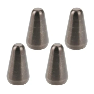Imagen de LT Easiyl 4pcs Interruptor de Pastilla 5 Posiciones para Guitarra Perilla Compatible con Fender Strats Guitarras ST Oak Grigsby (Negro Metalizado)