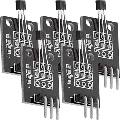 Imagen de AZDelivery 5 x KY 035 Módulo de Sensor Magnético Hall Analógico Compatible con Arduino E Book Incluido!