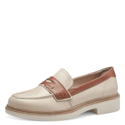 Imagen de Tamaris Mocasines, Mujer, Talla: 38, Ivory comb Piel