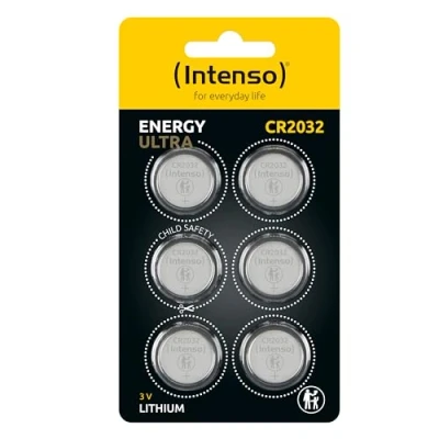 Imagen de Intenso Energy CR2032 Pilas de botón (Litio, 6 Unidades)