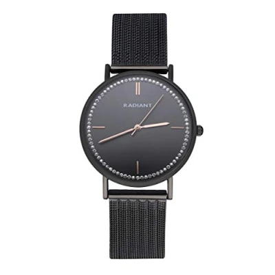 Imagen de Radiant Reloj analógico para Mujer Colección Aliance. Gris con Malla milanesa y Esfera pedrería. 3ATM. 36mm. Referencia RA541603.
