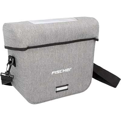 Imagen de Fischer Bolsa para Manillar Plus Cita Impermeable Gris Volumen 7 litros