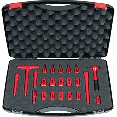 Imagen de KS TOOLS 117.1877 Kit de puntas tornillo Maleta plástico