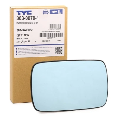 Imagen de TYC 303 0070 1 Cristal de Espejo izquierda BMW: 3 Berlina, Touring