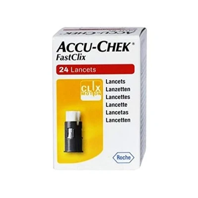 Imagen de Accu Chek Fastclix Lancetas 24U