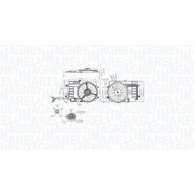 Imagen de MAGNETI MARELLI 069422858010 Ventilador de Radiador 398 12 234 MINI: Hatchback
