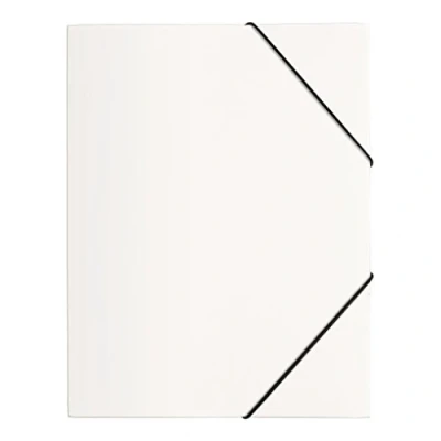 Imagen de Pagna 21613 02 Carpeta con goma PP 3 solapas, A4, color blanco