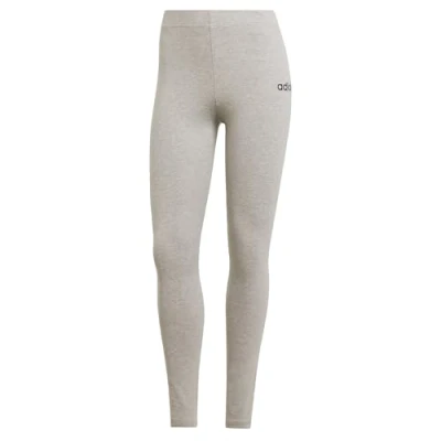 Imagen de adidas Mujer Essentials Linear Cotton Leggings, Medium Grey Heather/Black, S