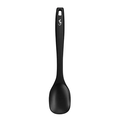 Imagen de Lurch 240601 Smart Tool Cuchara de Cocina (Silicona, 28 cm), Negro