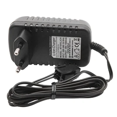 Imagen de vhbw Cargador Portatil compatible con Husqvarna Automower 320, 330X, 420, 430, 430X, 440, 450X, 520 Robot Cortacesped Baterías de Li Ion (18V)
