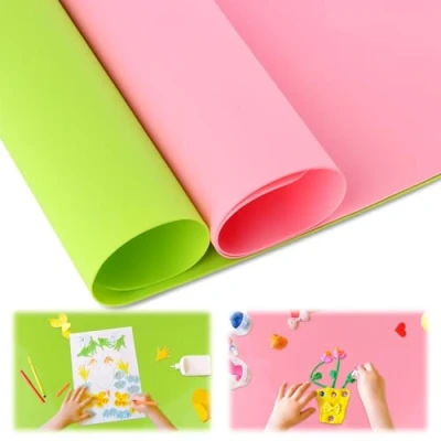 Imagen de Alfombrilla de Manualidades, Tapete Silicona 2 Piezas, Mantel para Pintar 50 x 40cm, Hornear Amasar