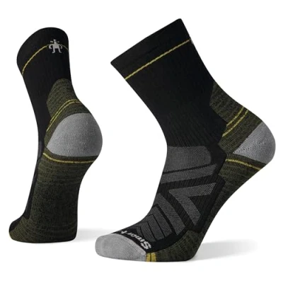 Imagen de Smartwool Men&#039;s Hike Light Cushion Mid Crew Socks, Calcetines de senderismo Hombre, Noir,