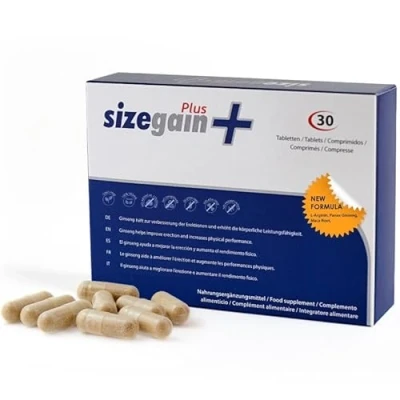 Imagen de Afrodisíacos marca 500cosmetics 500 Cosmetics Sizegain Instant Shot Vigorizante Masculino