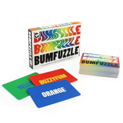 Imagen de Ginger Fox Juego de Cartas Bumfuzzle. Tragando el Cerebro, diversión rápida para Noches Familiares en, Fiestas y más. Ideal Adultos Adolescentes Mayores 12 años. acción