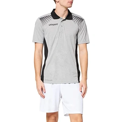 Imagen de Uhlsport Goal Polo, Hombre, Gris Oscuro Mezcla/Negro, 140