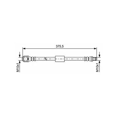 Imagen de BOSCH 1 987 481 608 Latiguillos de Freno 350 M10x1
