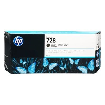 Imagen de Hp 728 300 ml Matte Black Designjet Ink Cartridge