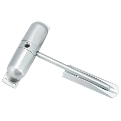 Imagen de Sterling DCSC217B Cierrapuertas Cromado, Montaje en Superficie, con Resorte, Cromo Satinado
