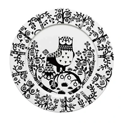 Imagen de Iittala Teller Flach, Schwarz, 30 cm