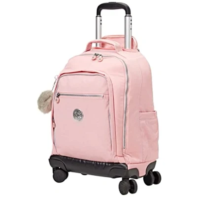 Imagen de Kipling New Zea Mochila Grande con Ruedas, Bridal Rose (Rosa)
