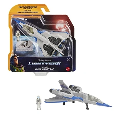 Imagen de Disney Pixar Lightyear Buzz con nave XL,01 Figura de juguete, regalo para niños +4 años