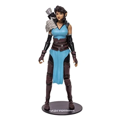 Imagen de McFarlane Juguetes, Figura de acción Vox Machina Vex&#039;ahlia 7 Pulgadas con 22 Piezas móviles, rol crítico Coleccionable Base Soporte para coleccionistas A Partir 14 años