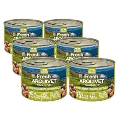 Imagen de Arquivet Fresh Mini Pork Meatballs 200g Pack 6 Unidades