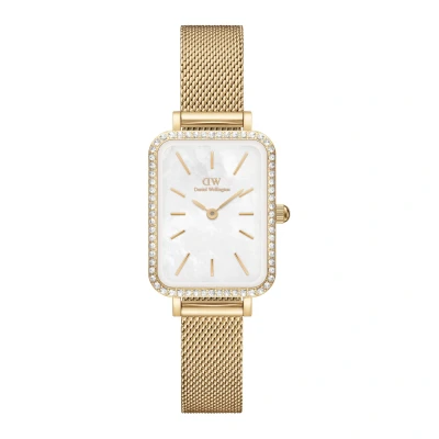 Imagen de Daniel Wellington Quadro Lumine Bezel EVER MOP Reloj goldcoloured, Talla: One Size, Gold coloured