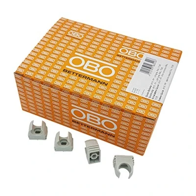 Imagen de OBO Bettermann M16 Abrazadera de tubo apilable, color gris claro