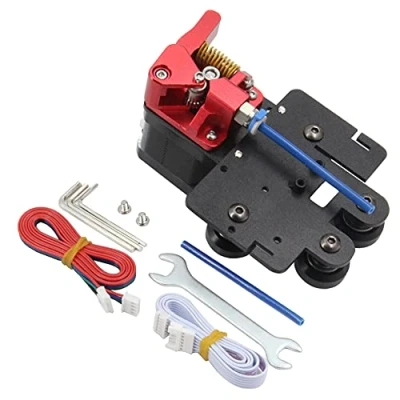 Imagen de Befenybay Kit de Soporte extrusora Doble Engranaje Directo con Motor Paso a Filamento Flexible impresión fácil para Creality Ender 5/Ender 5 Pro/Ender Plus Impresora 3D