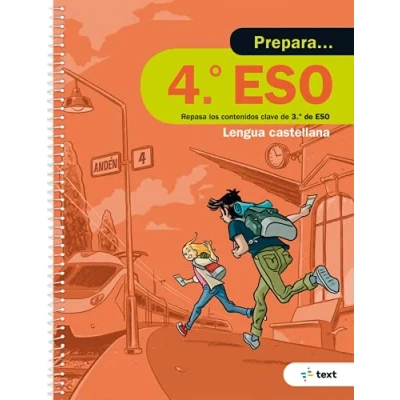 Imagen de Prepara 4 ESO Lengua castellana (Quaderns estiu) 9788441230422