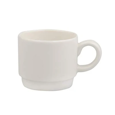 Imagen de B&#039;GHEST Set. 6 Uds. Alcala Taza para Café Apilable. Capacidad 15 Cl. Fabricada en Porcelana Fine China.